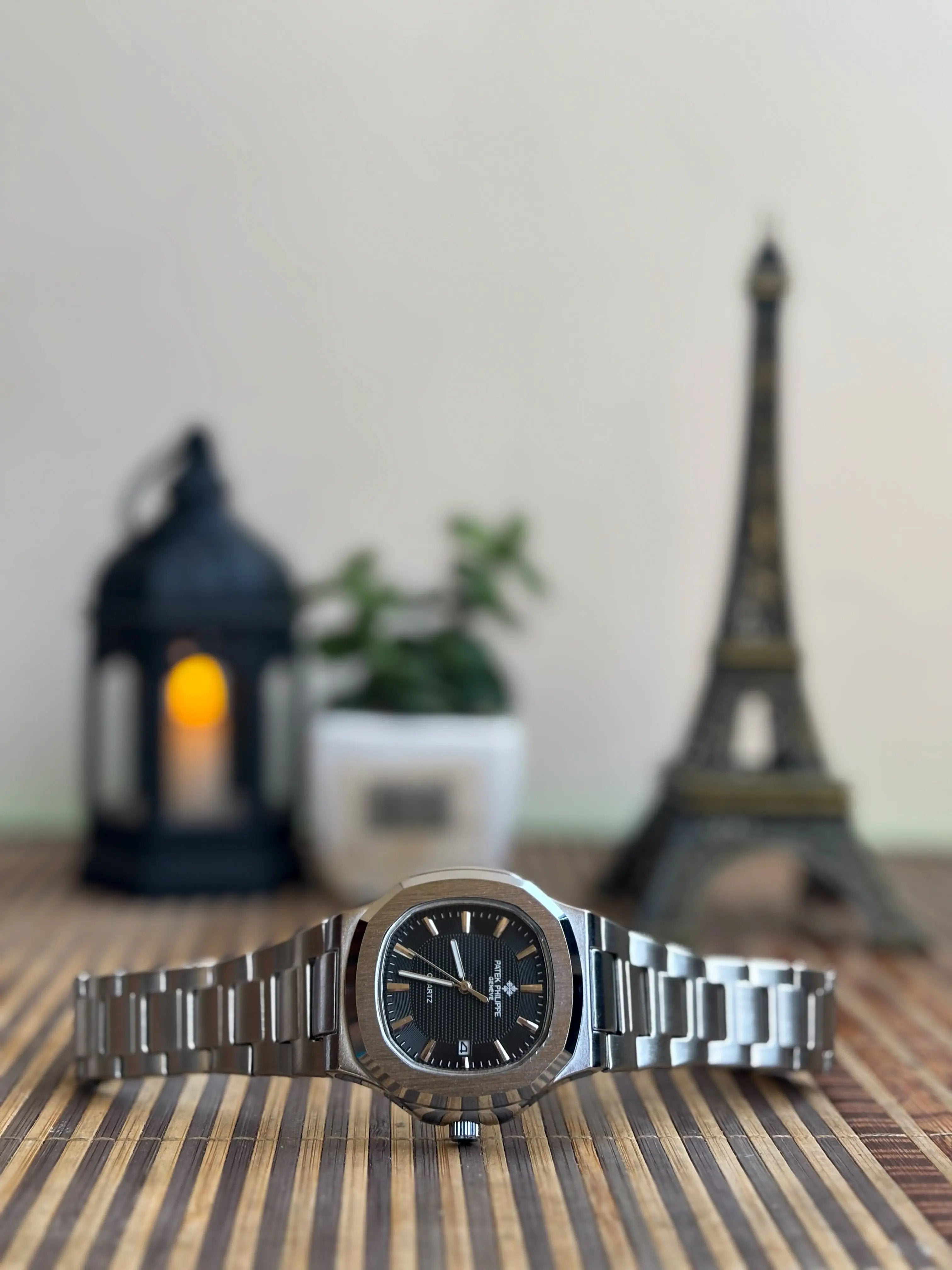 Royal Nautical-Style Men’s Watch – Steel Bracelet, Silver & Black Dial Variants My Store